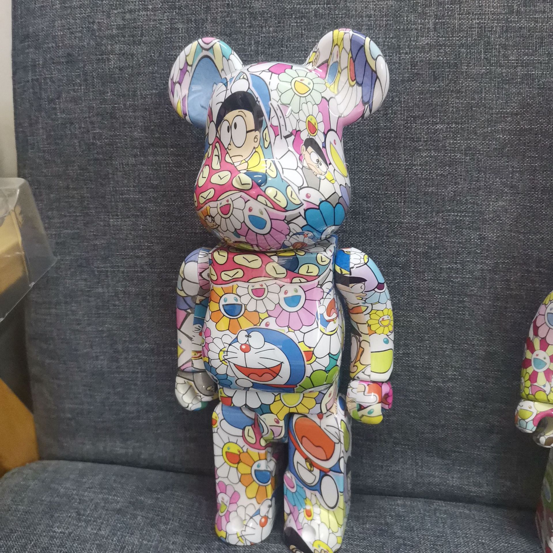 bearbrick400%暴力熊积木熊潮玩摆件礼品关节可响