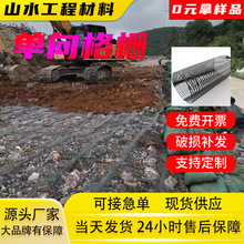 PP单向土工格栅厂家 挡土墙河道加固加筋材料 PE单向塑料土工格栅