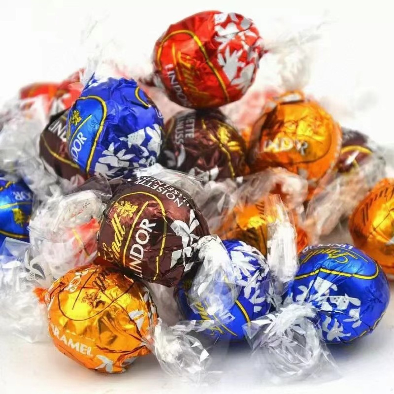 瑞士进口软心牛奶巧克力球500g婚庆结婚喜糖年货零食散装