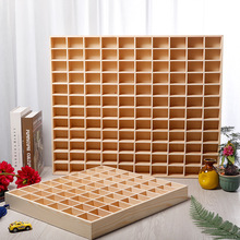 木质分格整理盒木头多格木盒桌面格子分类小格子钥匙手牌收纳盒