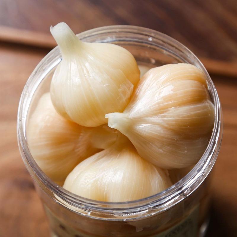 糖蒜瓶装8g酱汁蒜头糖醋蒜头糖醋腌泡大头批发真空包装1g一件代发