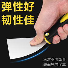 防滑油灰刀加厚刮刀铲刀抹泥刀腻子刀清洁刀塑料柄油漆工小刮泥板