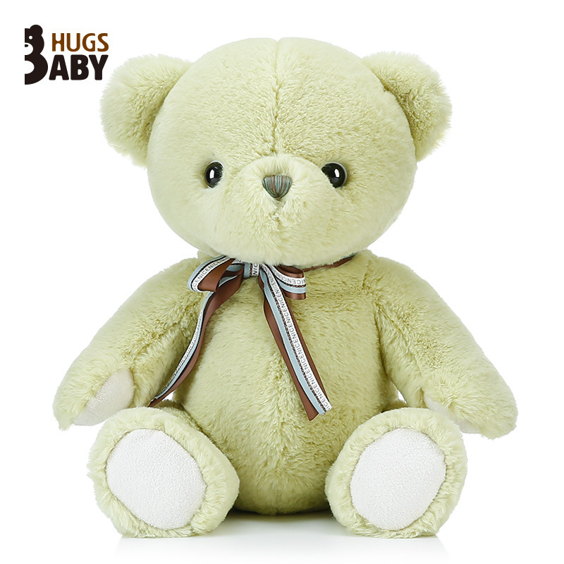 正版抱抱宝贝泰迪熊公仔毛绒玩具彩色坐姿乔伊小熊玩偶娃娃机公仔