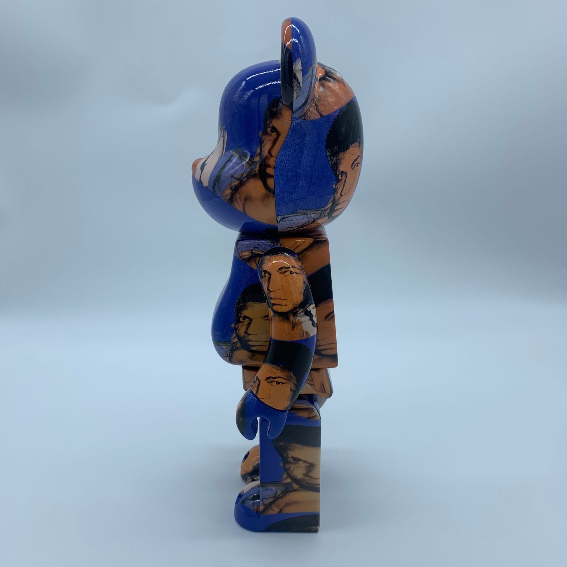 bearbrick 400%andy warhol拳王 阿里亚克力盒摆件潮流玩具公仔