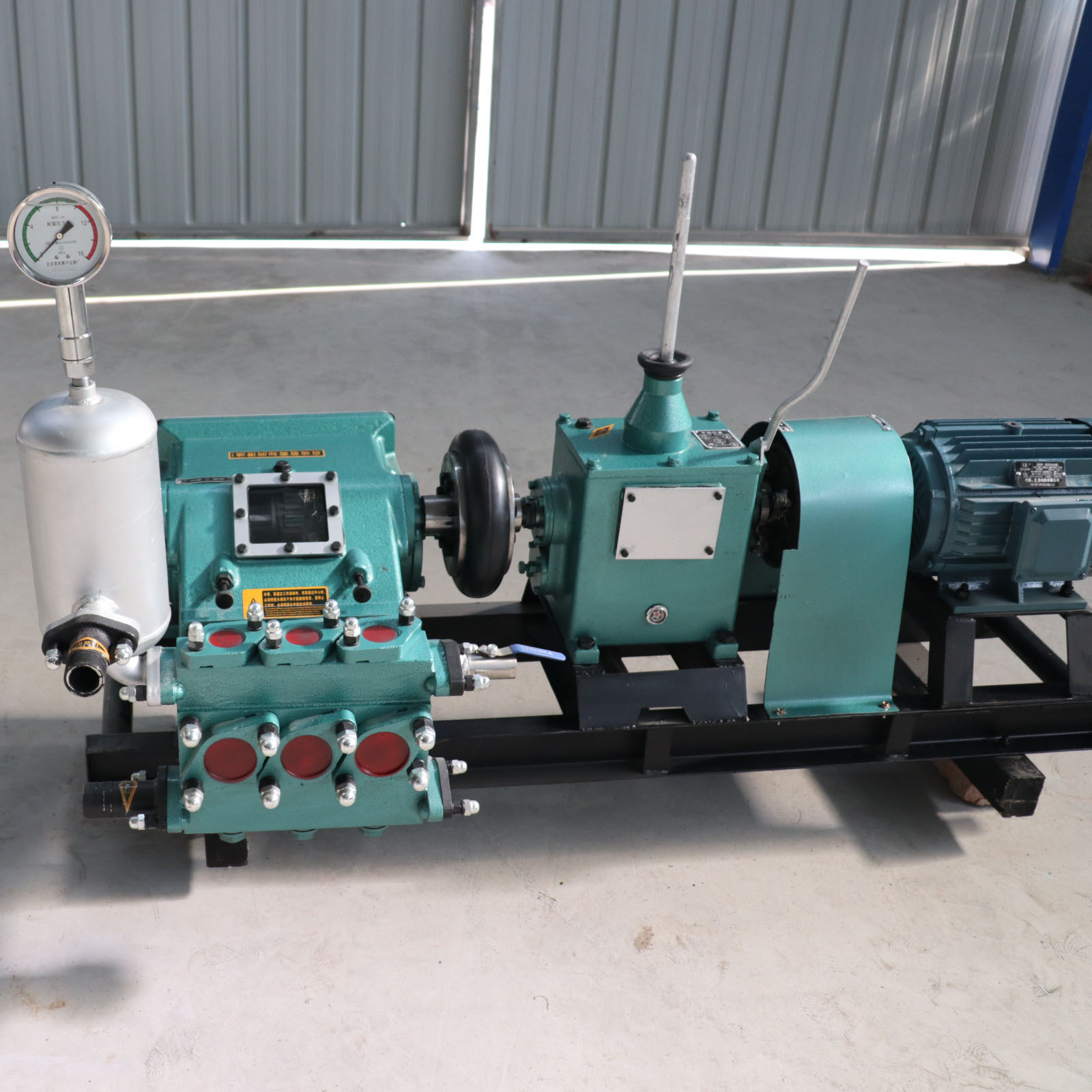 辉旺bw150型卧式三缸注浆泵水泥砂浆注浆机大流量建筑工程注浆泵