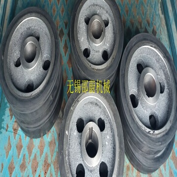 厂家优惠供应刮泥机行走轮 滚轮架橡胶轮