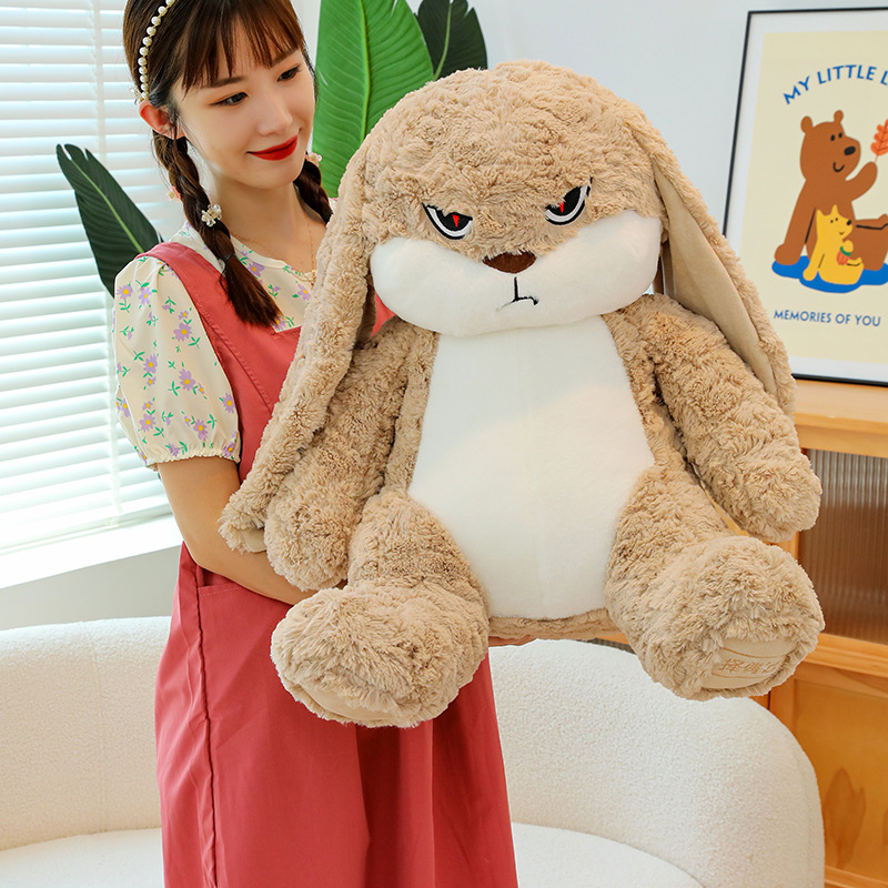 Lost Rabbit Doll Plush Toy Girl's Doll Birthday Gift Long Hair Doll