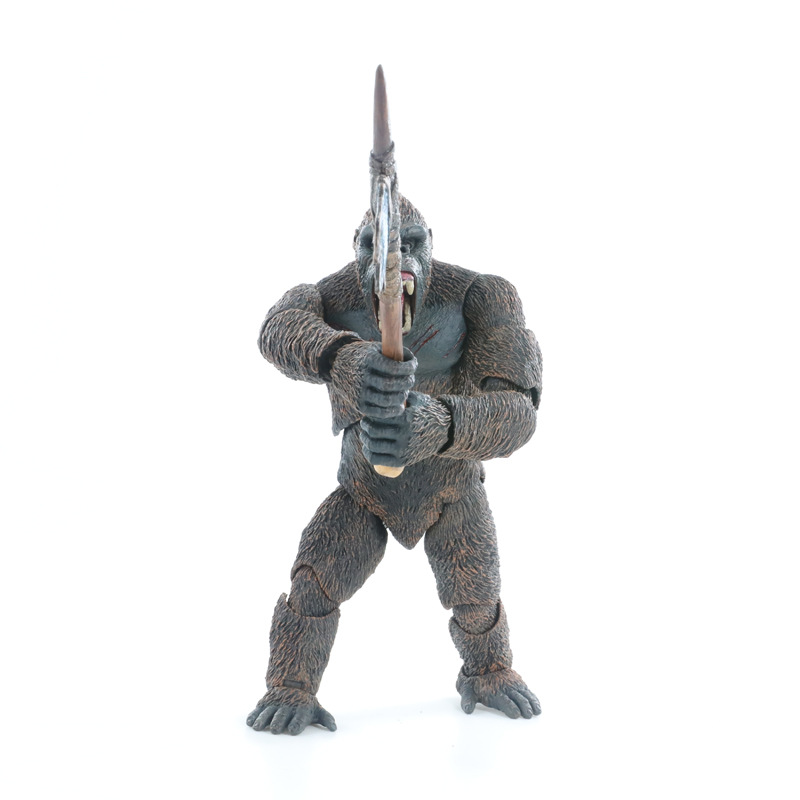 godzilla哥斯拉大战金刚kingkong骷髅岛大猩猩大号可动人偶手办