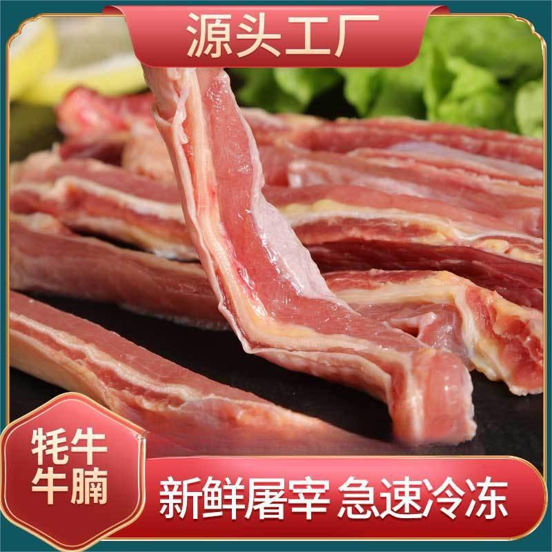 海拔三千牦牛胸腩牛腩新鲜阿坝州牛腩牛肋条雪花牛肉现货批发