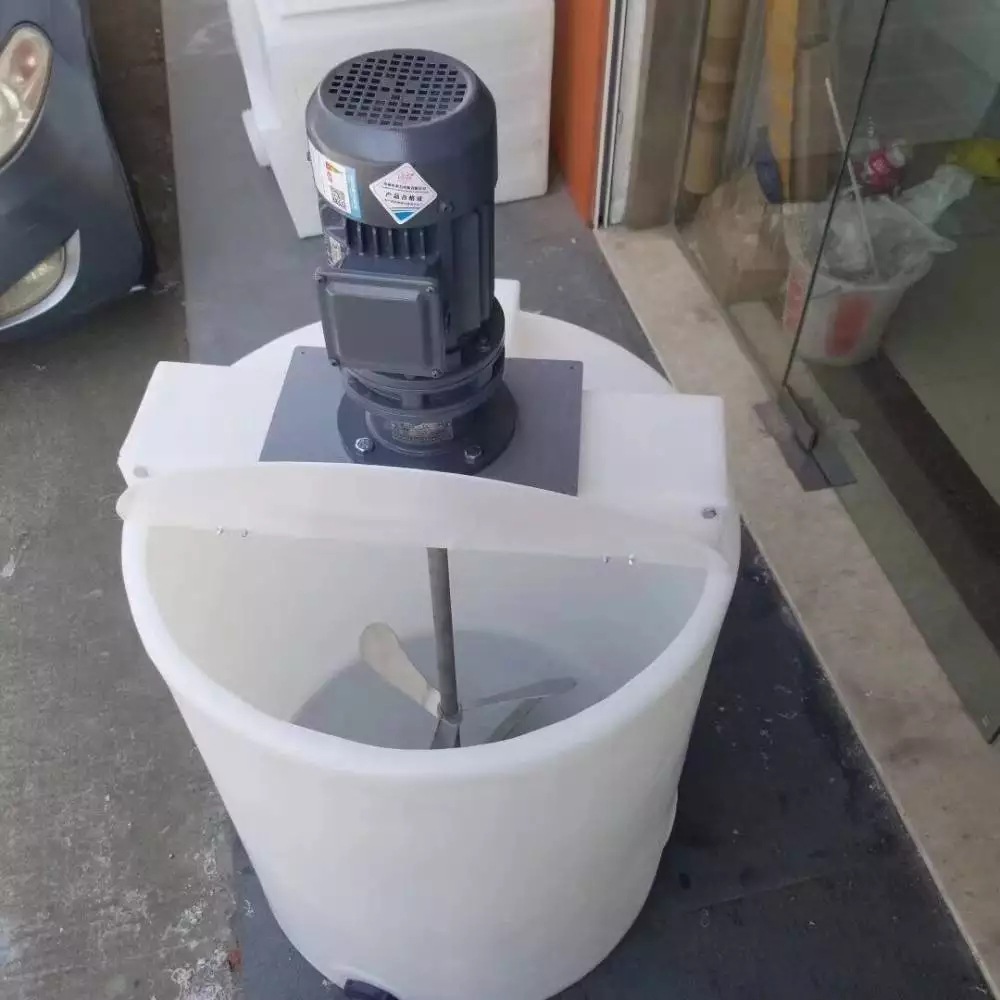 1千瓦药水搅拌机 双层桨叶药剂搅拌装置
