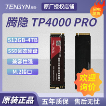 适用腾隐TP4000PRO长江存储晶圆512G/1/2T/4TB固态硬盘台式笔记本