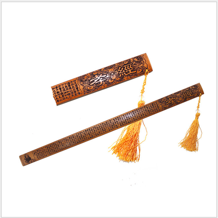 竹戒尺批发激光雕刻百家姓三字经弟子规地摊夜市货源戒尺教师专用