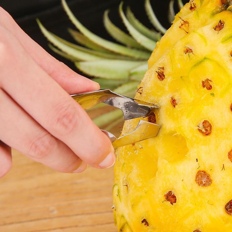 削波萝菠萝刀去眼器专用型削皮器凤梨工具去果皮夹子商用甘蔗