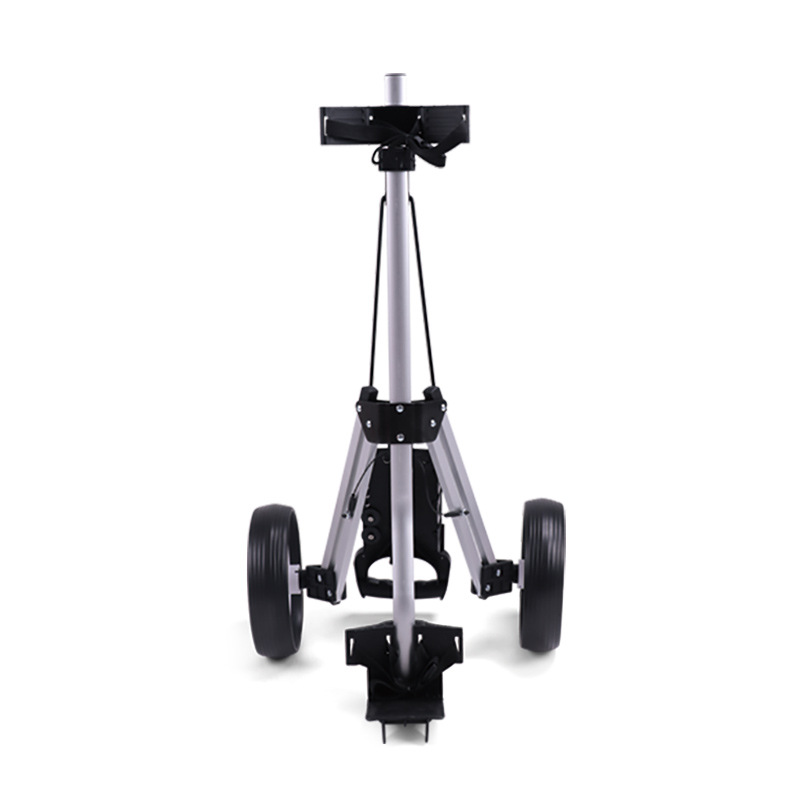 Factory Wholesale Three Rounds Aluminum Alloy Trolley Golf Course Supplies Golf Charter