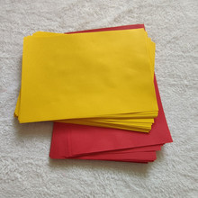 祭祀黄表纸加厚a4表文纸可打印抄经文道家用品黄纸红纸100张