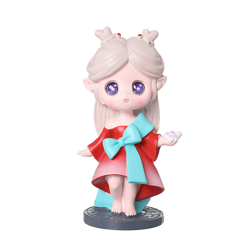 Best-Seller on Douyin Hayao Miyazaki Fairy Tale Blind Box Surprise Gift for Boys and Girls Two-Dimensional Fashion Play Peripheral Doll Doll