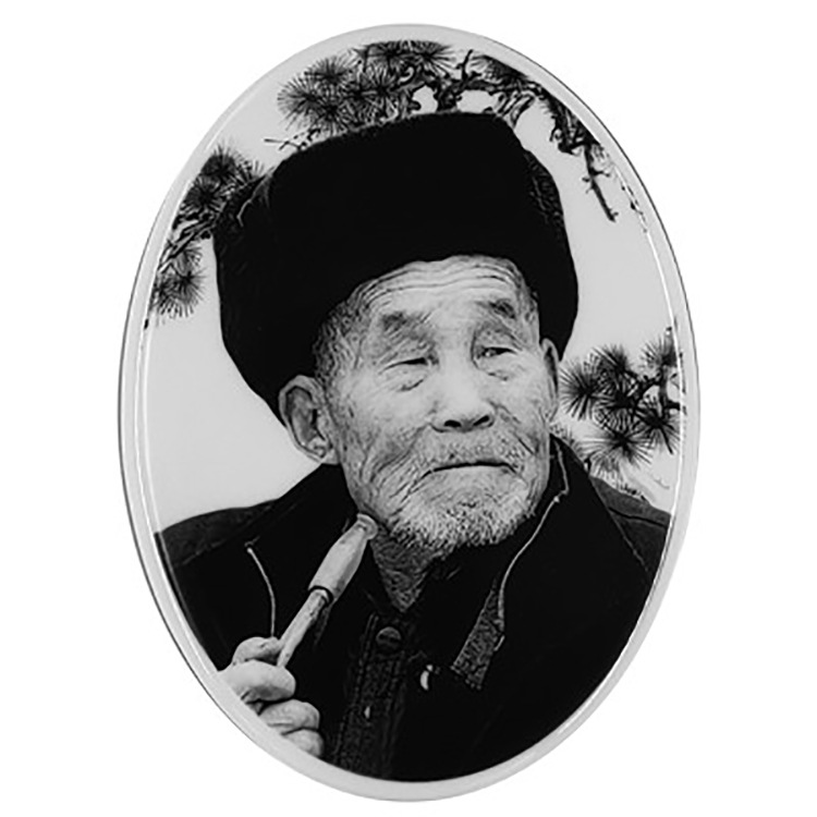 景德镇室外墓碑瓷像老人遗像 陶瓷像陶瓷照片制作纪念碑用品