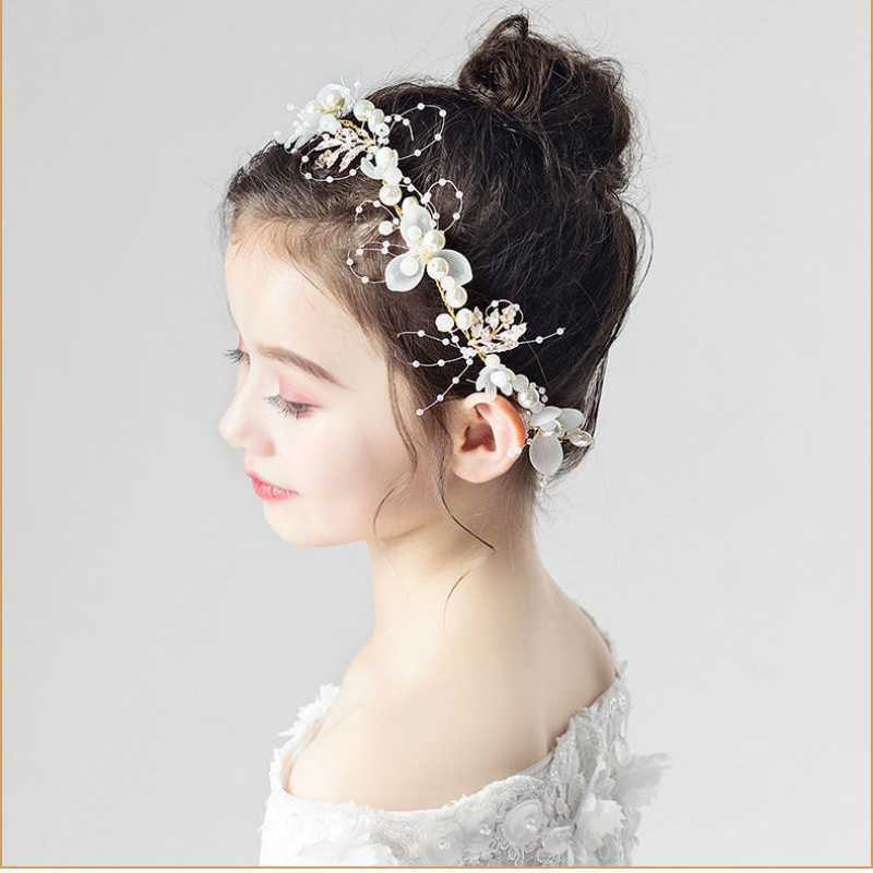 Girls Headdress Mixed Batch Garland Children's Korean Style Super Mori Crown Princess Flower Girl Headdress Flower Wedding Bridal Gown Accessories