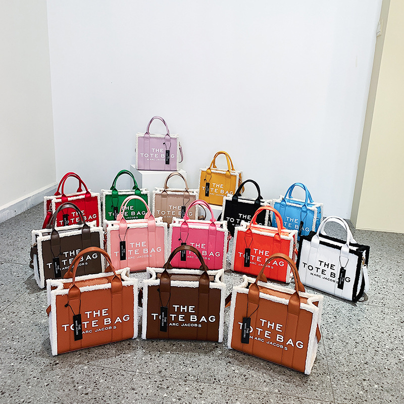 Foreign Trade Large Capacity Women's Shoulder Bag Totebags Korean Fashion Letter Crossbody Bag Handbag Wholesale