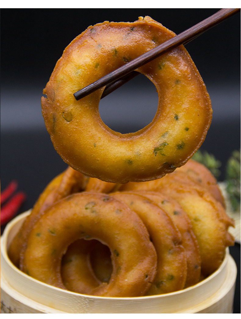 湖南葱油粑粑10个装葱油饼手抓饼早餐食品半成品面食小吃武汉面窝