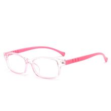 新款时尚儿童防兰光平光镜 轻盈舒适小孩彩色潮流平光眼镜框1012