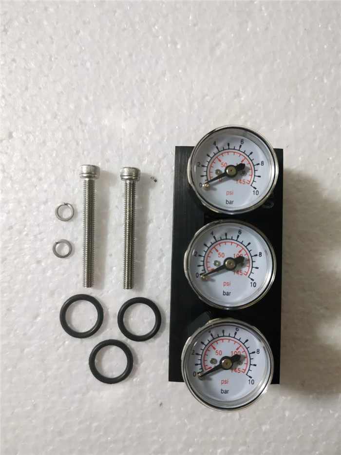 abb压力表组件abb阀门定位器压力表安装支架反馈杆调节阀安装附件