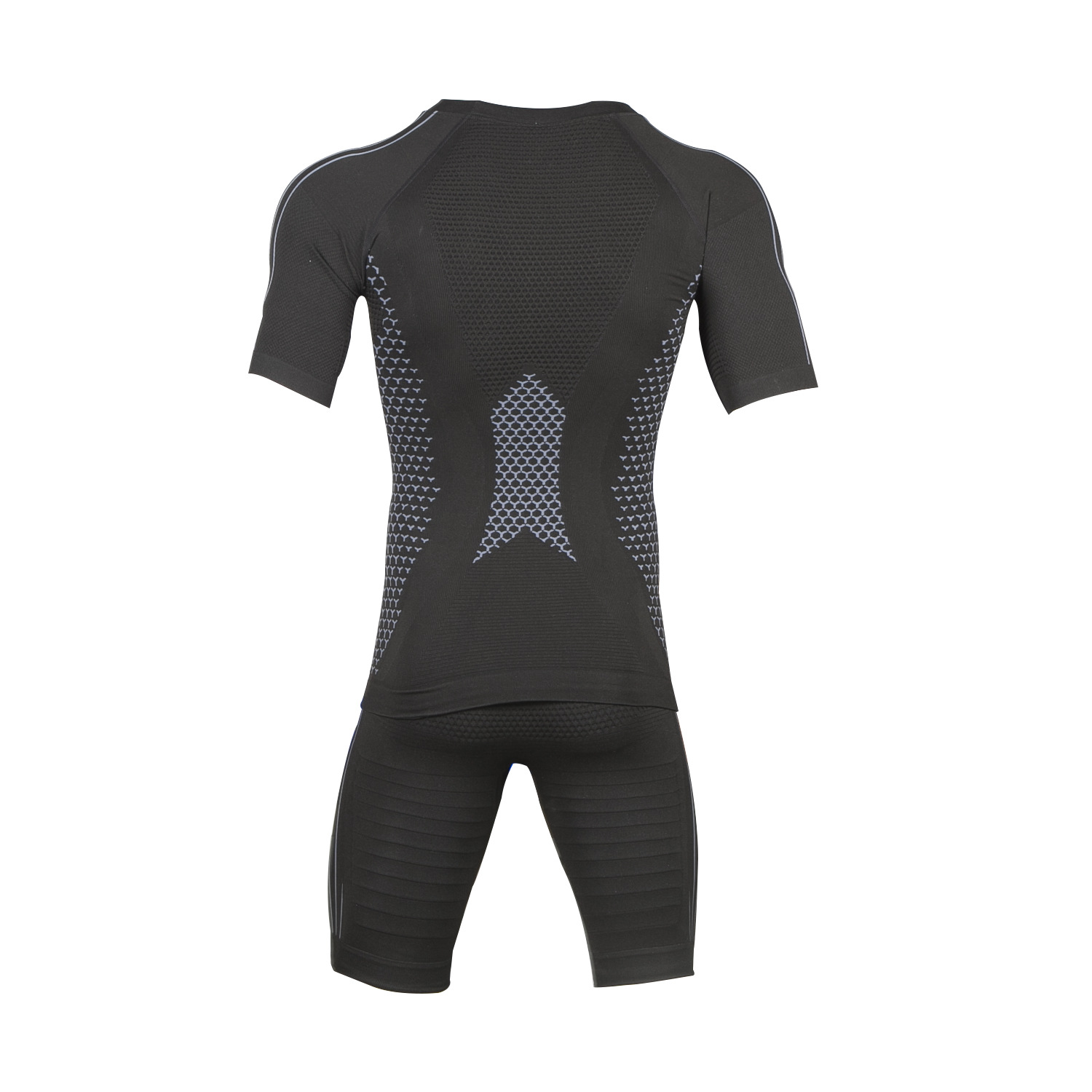 2023 Summer New Sports Compression Breathable Shirt Sports Workout Clothes Cycling Running Sportswear Factory Direct Sales