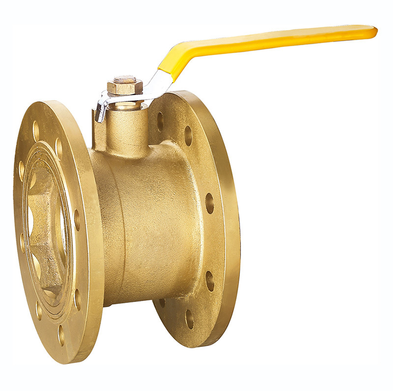 黄铜法兰球阀q41f-16t一体式全铜球阀 手动铜芯铜杆防泄漏铜球阀