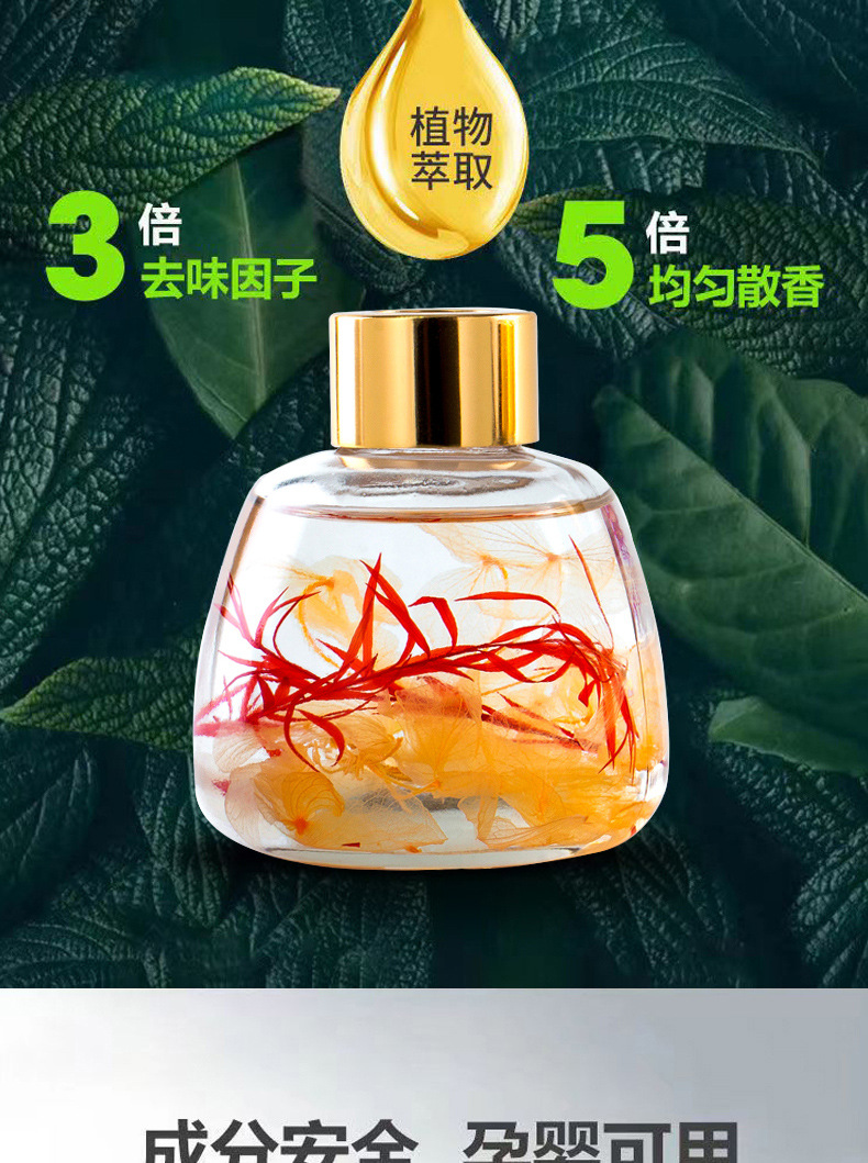 Car Natural Plant Aromatherapy Extraction Natural Plant Spice Fragrance Hotel Household Bathroom Aromatherapy Decoration
