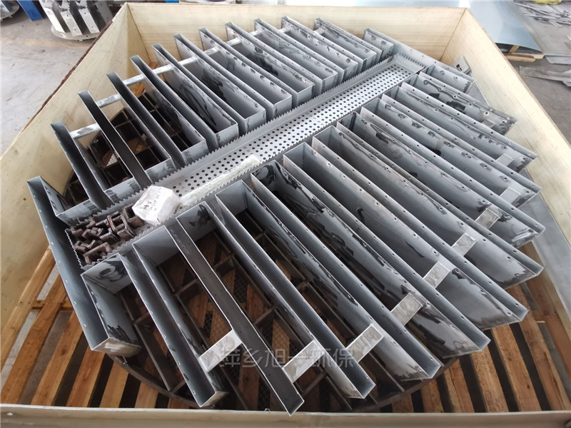 不锈钢槽盘式可拆液体收集再分布器 槽式液体分布器 材质可按要求