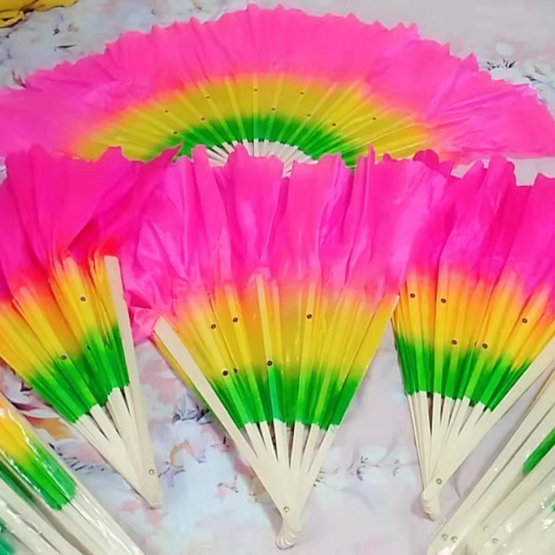 广场舞扇子舞蹈扇秧歌跳舞扇秧歌舞扇扇子批发特价秧歌扇子清仓
