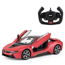 RASTAR/星辉宝马i8遥控汽车可开门遥控车儿童充电动赛车男孩玩具