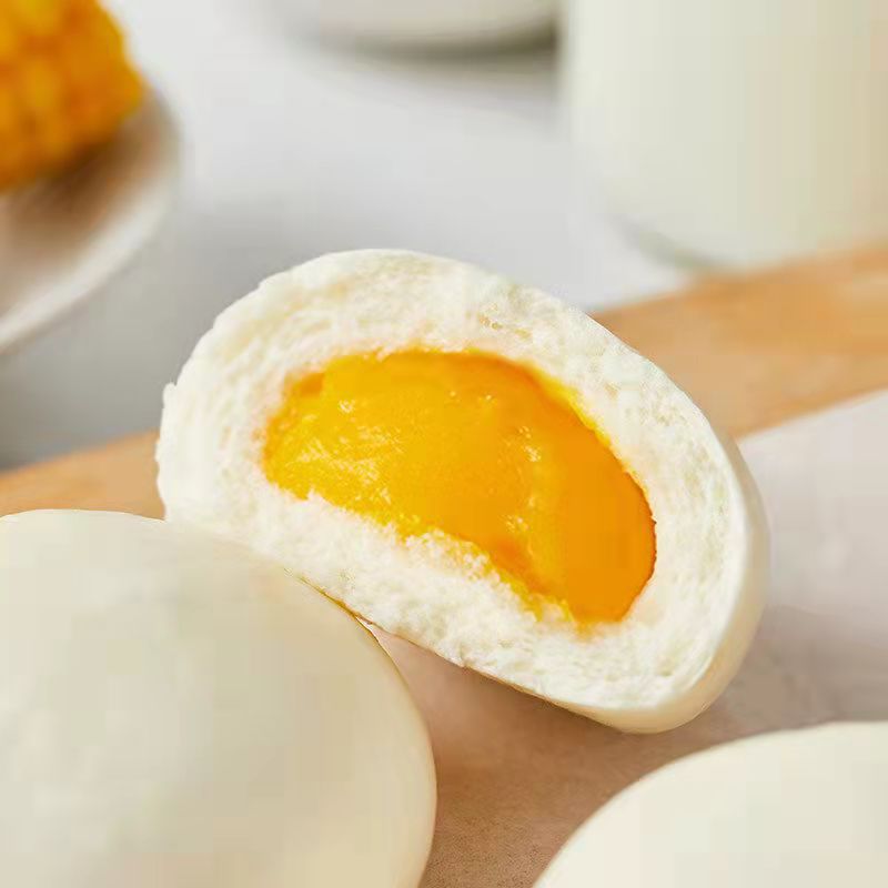 思念奶黄包豆沙包卡通馒头包子宝宝早餐早饭半成品冻包子奶香馒头