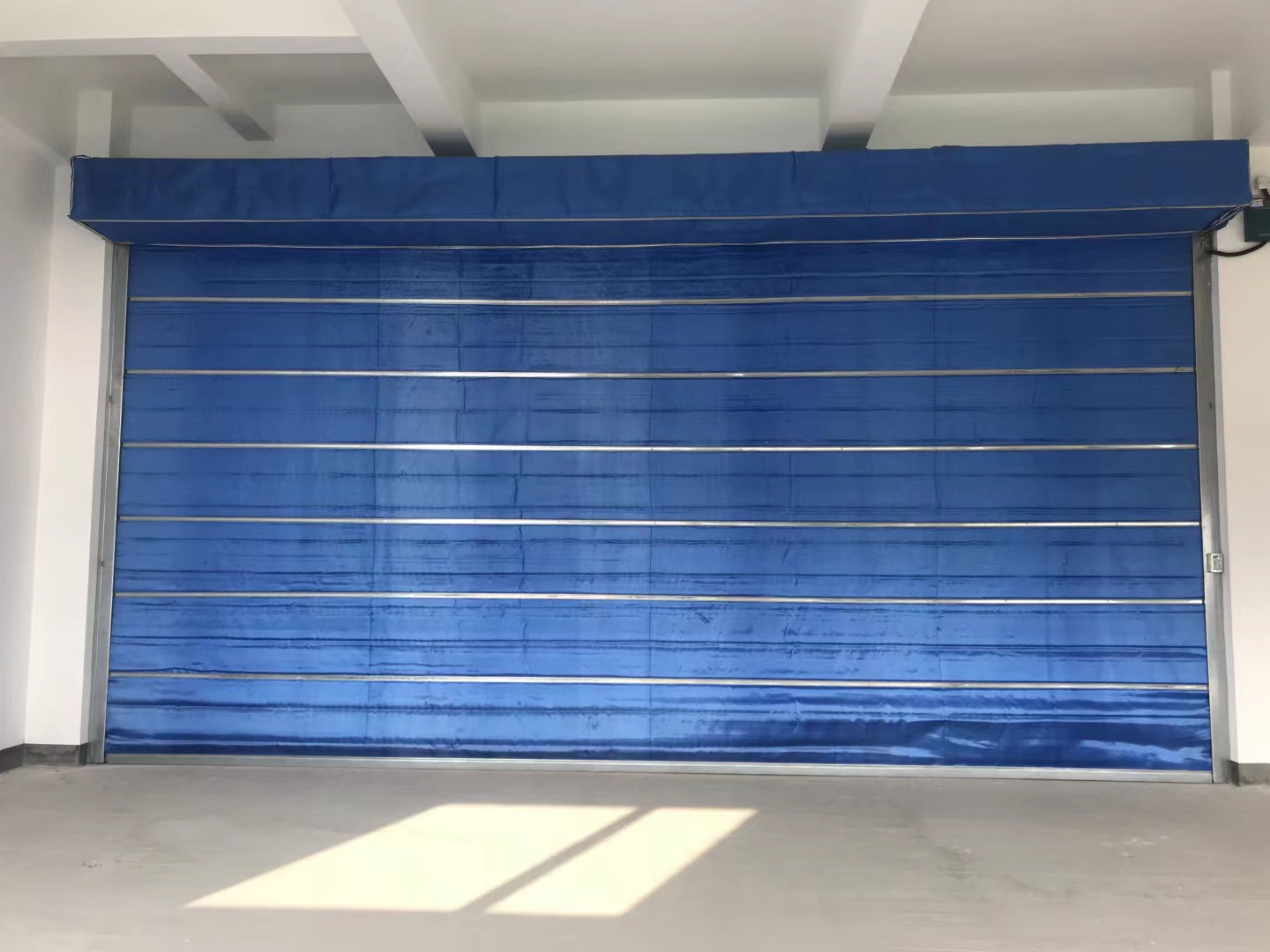 山东济南防火卷帘钢质复合无机布防火卷帘门厂家直营资质全