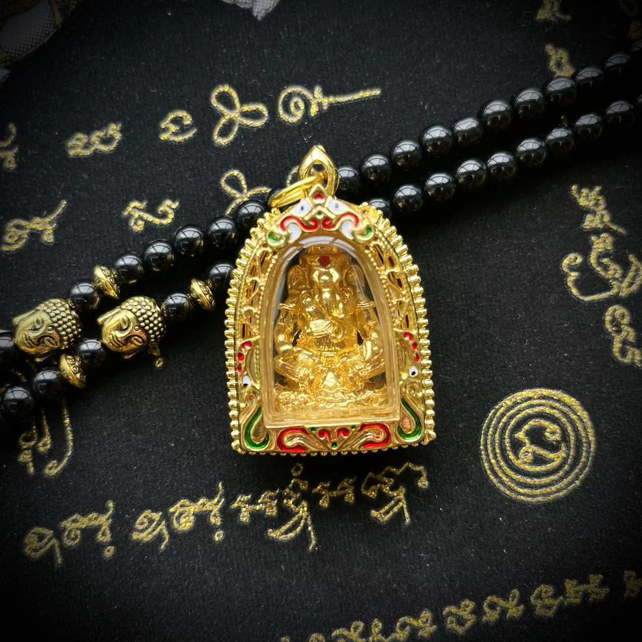 泰国佛牌 尊形智慧象神佛牌批发 量大可私外壳 店主亲自跑庙