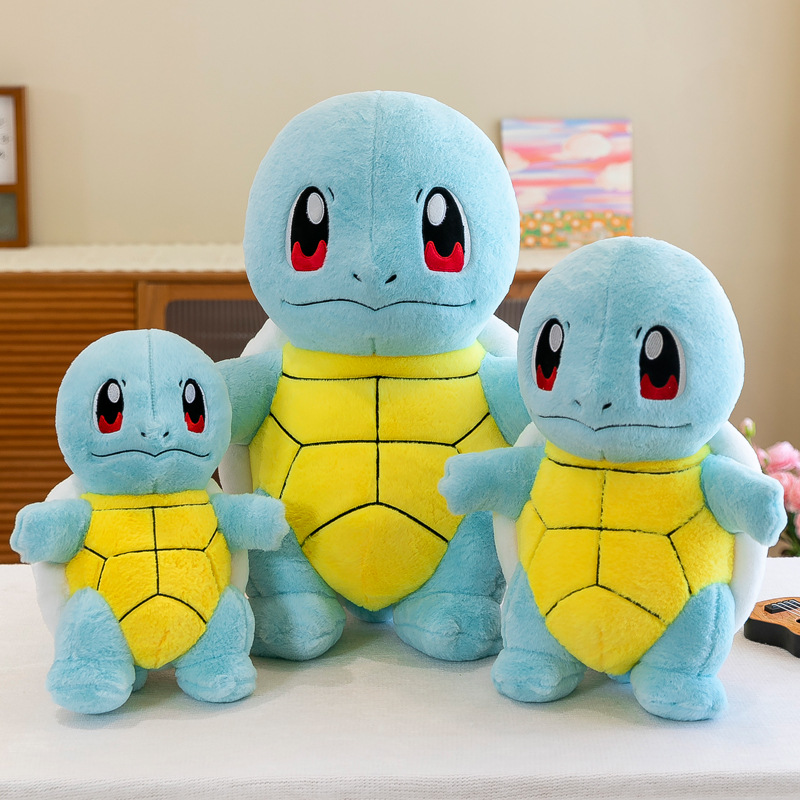 foreign trade new squirtle plush toy cute turtle pillow ragdoll plush toy birthday gift wholesale