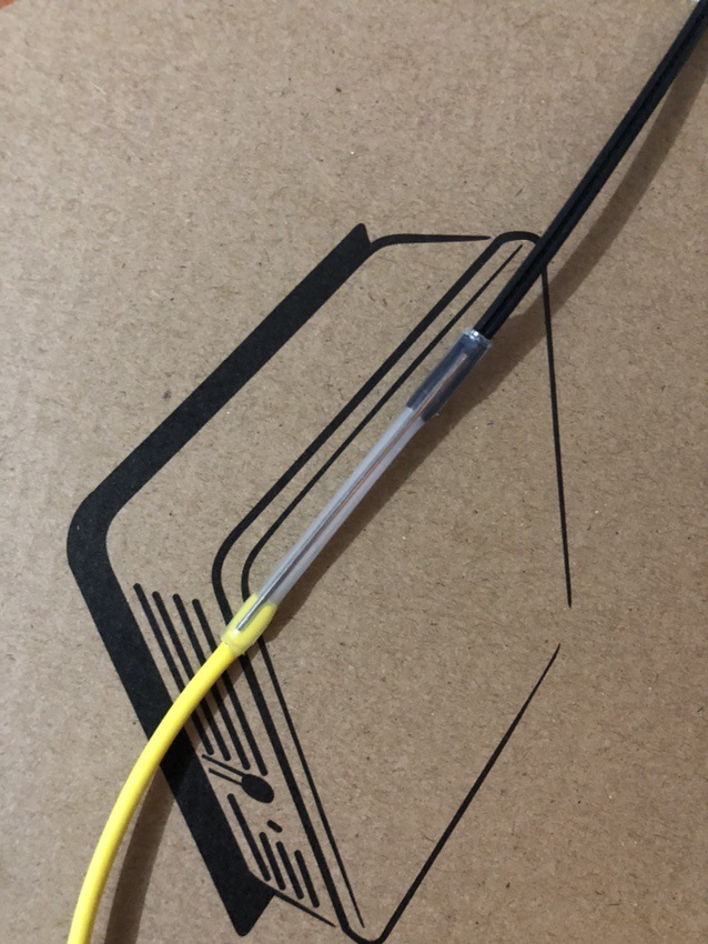 光皮线热缩管双针皮纤光缆熔接专用光纤1000支6