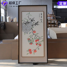 批发画框 来图样式定做艺术品展览装裱外框架裱字画书法国画挂墙