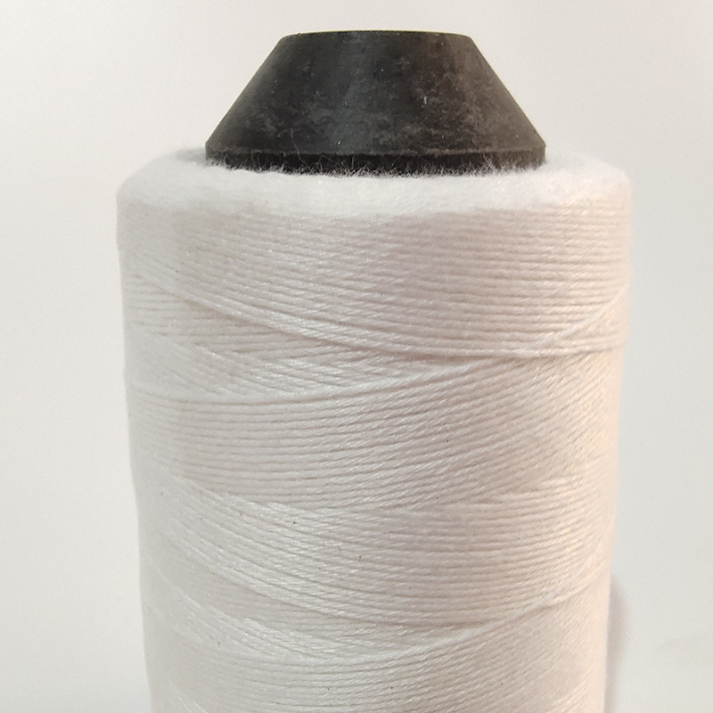 宝塔封口打包棉纱线 家用编织袋缝包线快递打包机线加粗白色棉线