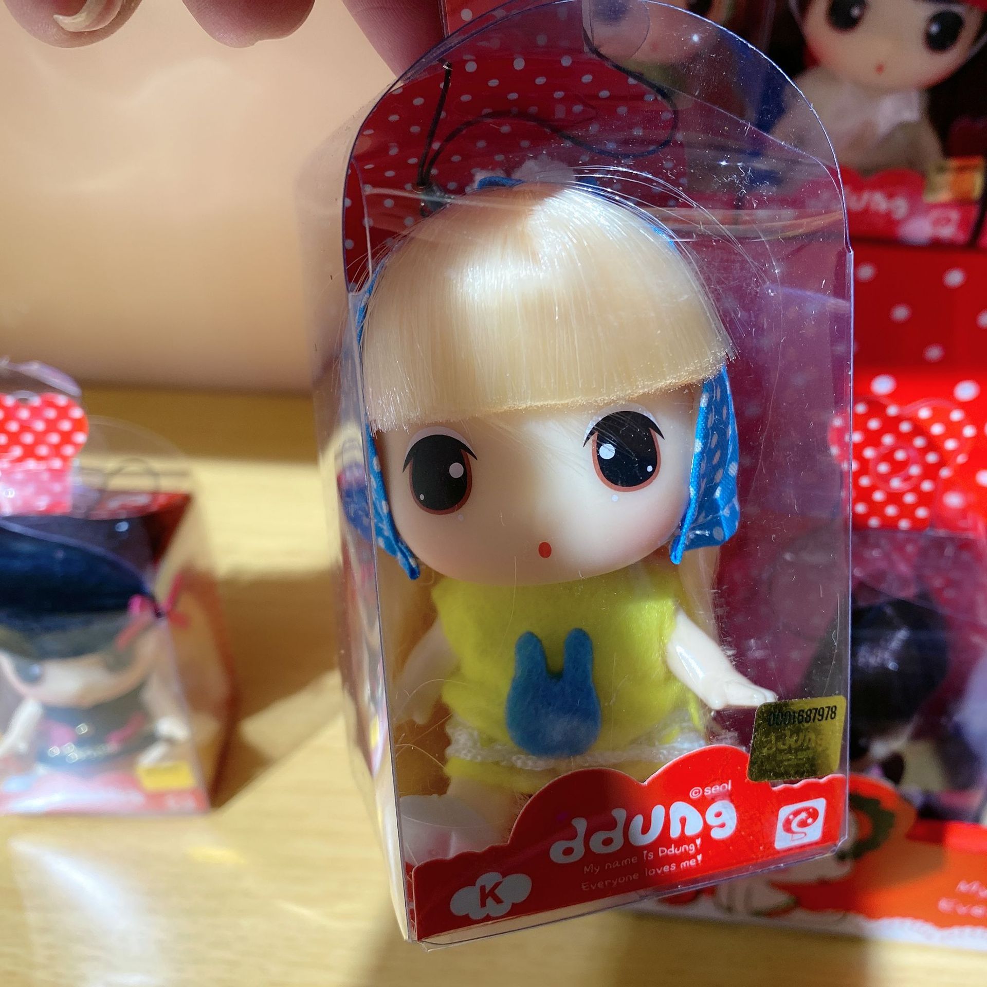 冬己娃娃12水果款式迷糊娃娃送女孩礼物公主情人节儿童礼物甜心系