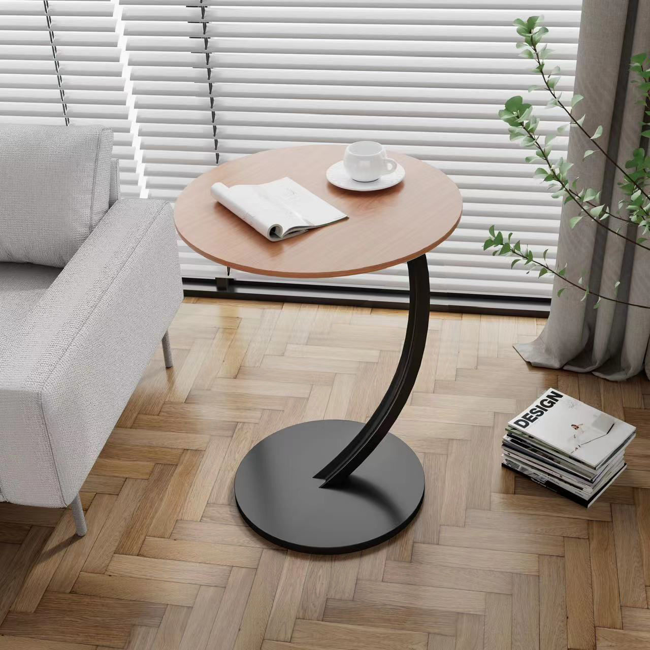 Internet Celebrity Small Coffee Table Simple Household Mini Side Table Corner Table Small Apartment Bedside round Small Table