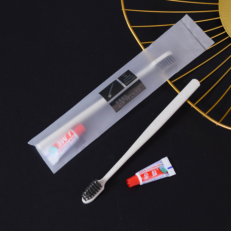 酒店宾馆一次性牙刷洗漱用品套装软毛牙具浴帽梳子厂家现货批发