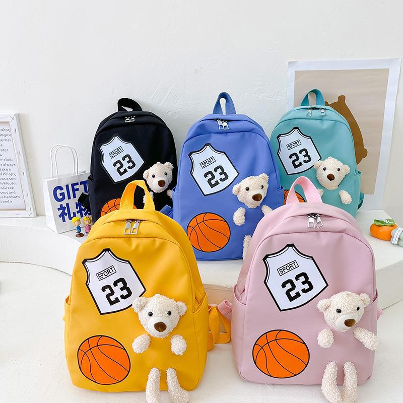 Cute Baby Toddler Schoolbag Wholesale School Season Lightweight Nylon Cloth Sports Style Children Backpack Children Backpack