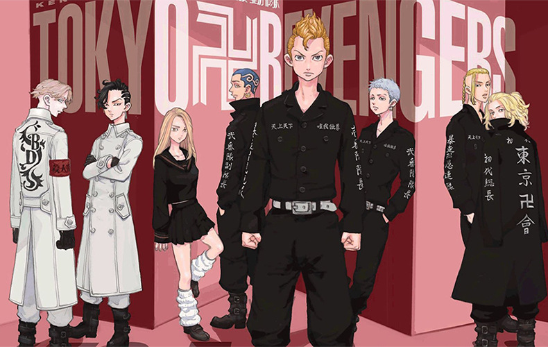 东京卍复仇者cos服少年黑龙会不良少年特攻服cosplay制服套装