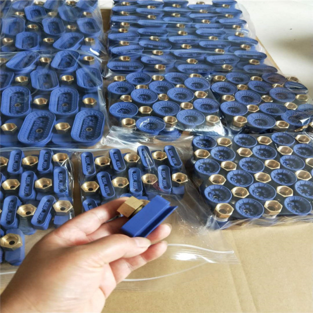 真空橡胶吸盘 双层橡胶吸盘蓝色 丁晴橡胶吸嘴 机械手抓取