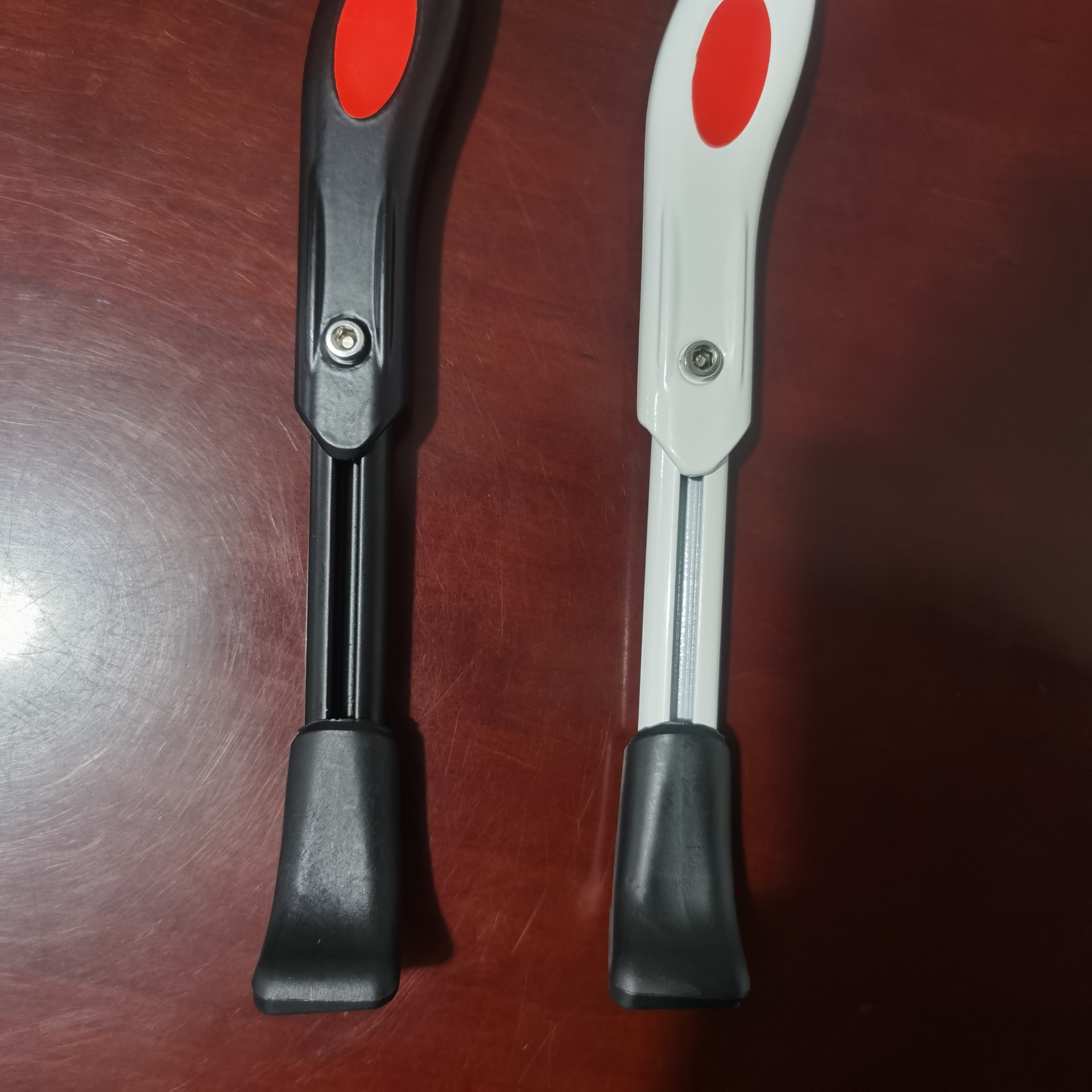 山地自行车铝支撑脚撑支架停车架脚架车梯自行车单支撑铝合金支撑