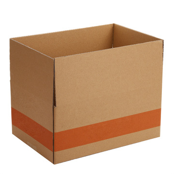 物流电商包装纸盒五层加厚瓦楞纸箱塑料件周转箱搬家打包折叠纸盒