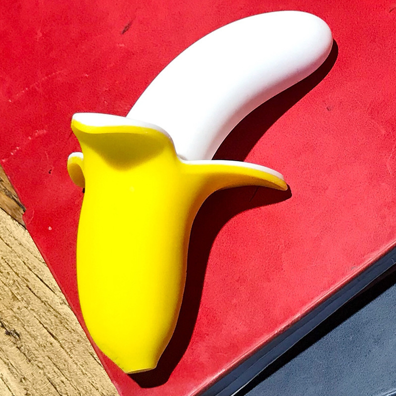 可爱小香蕉震动棒g点硅胶女用自慰振动棒夫妻情趣 成人用品批发