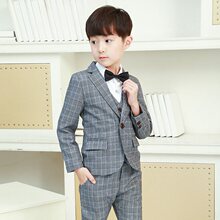 儿童正装韩版套装男童帅气休闲西装外套2021新王子礼服小孩西服潮