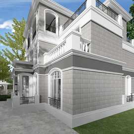 仿花岗岩瓷砖乡村别墅外墙全瓷薄板300*600麻石瓷片自建房外墙砖